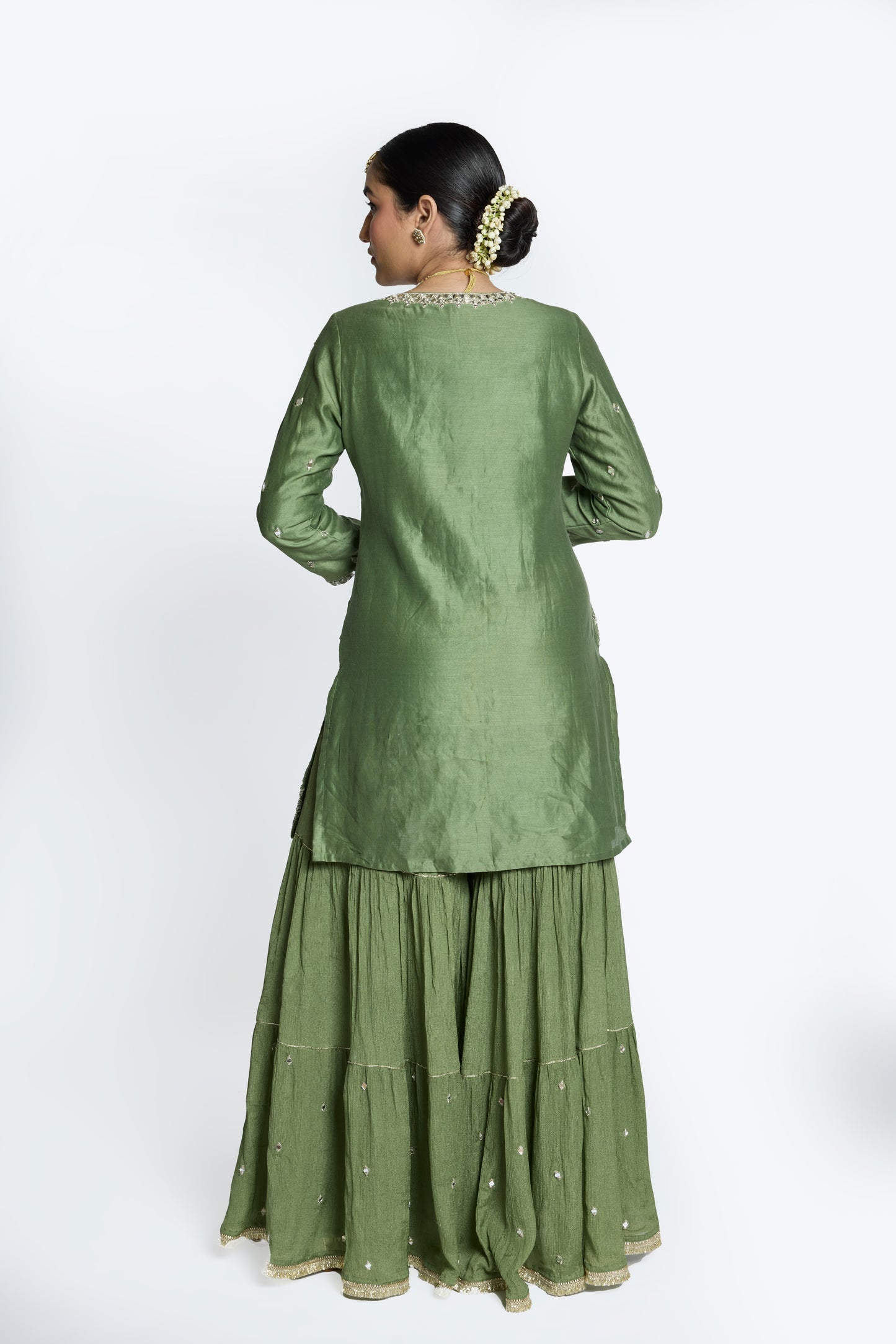 Ira Kurta Set - Green