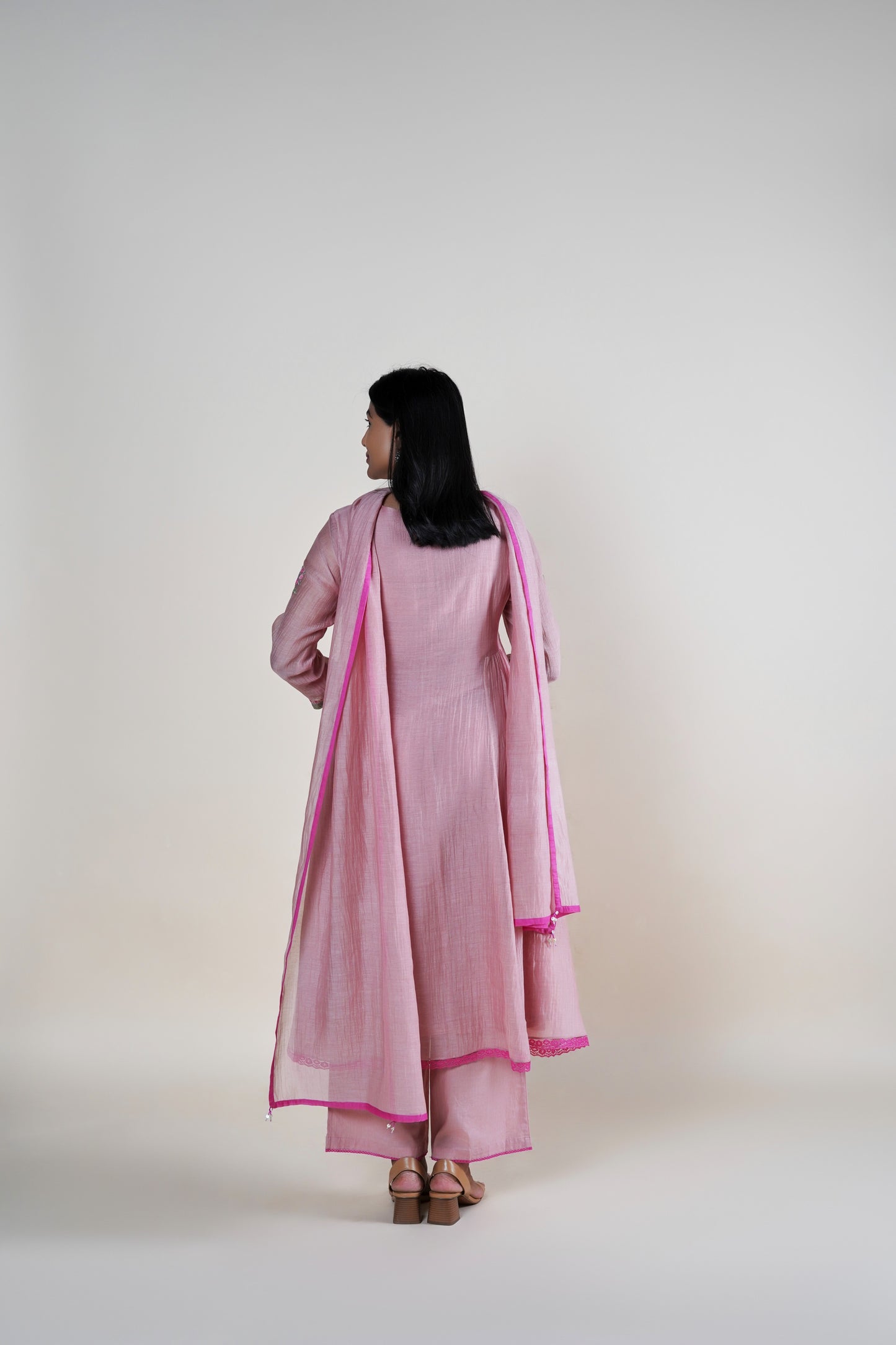 Naaz Kurta Set - Mauve
