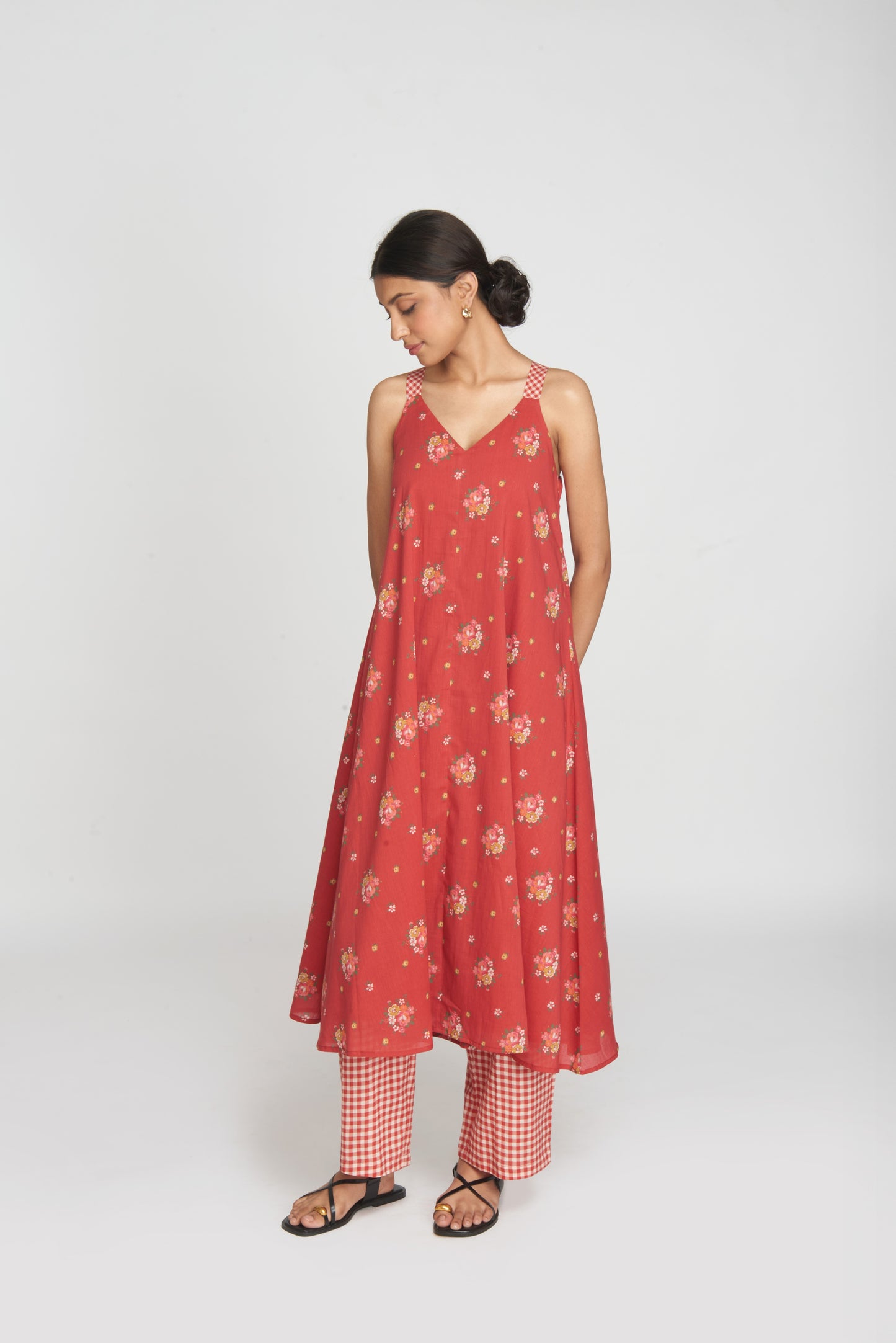 Day Dream Tunic Set - Red