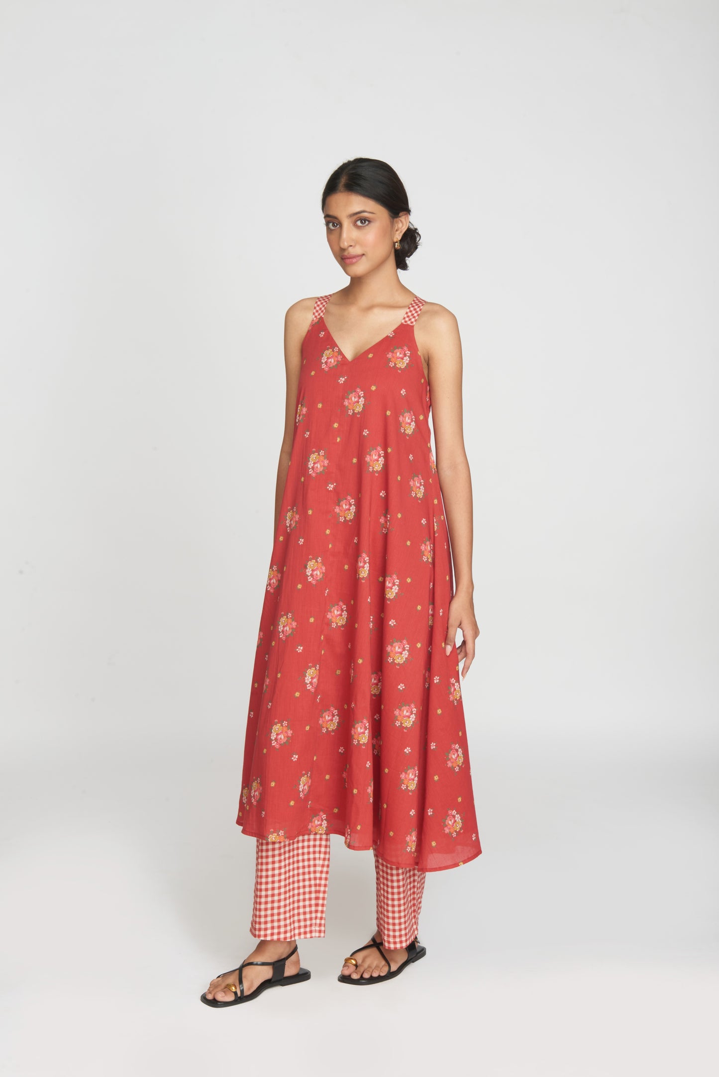 Day Dream Tunic Set - Red