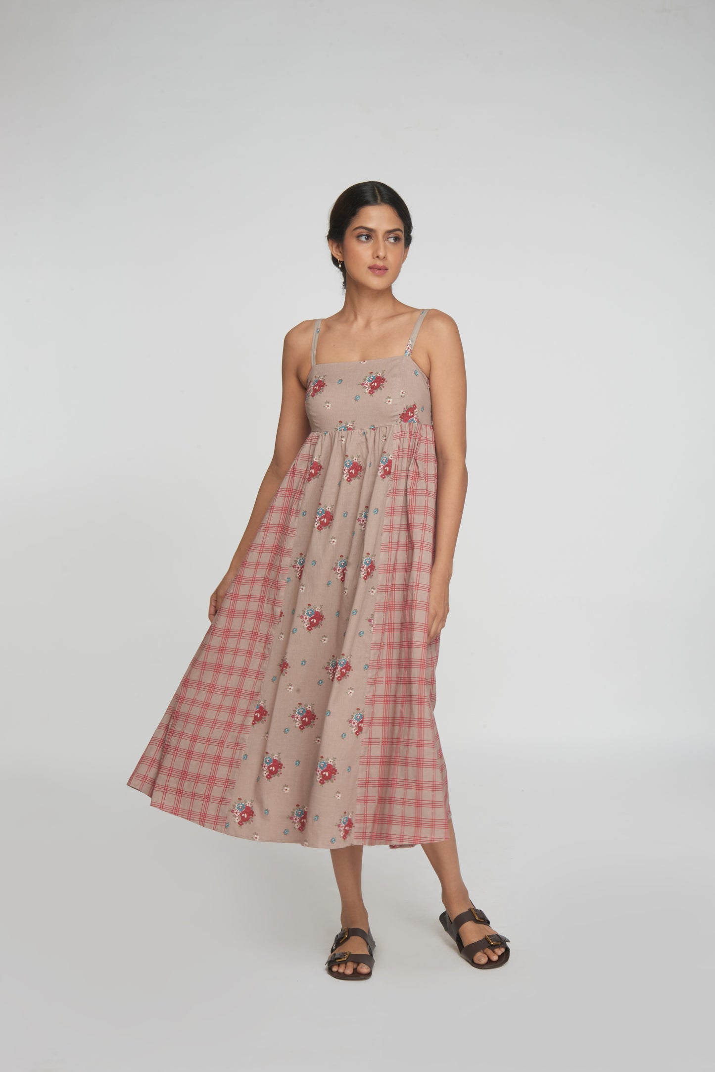 Checkmate Midi - Beige