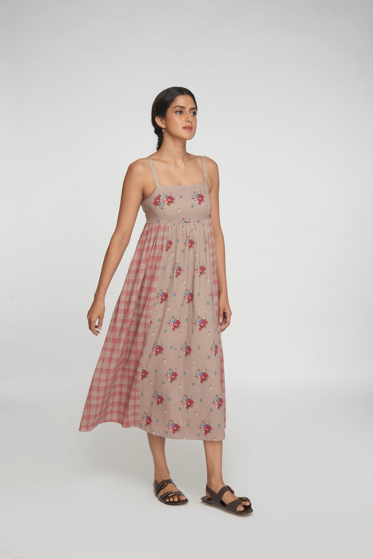 Checkmate Midi - Beige