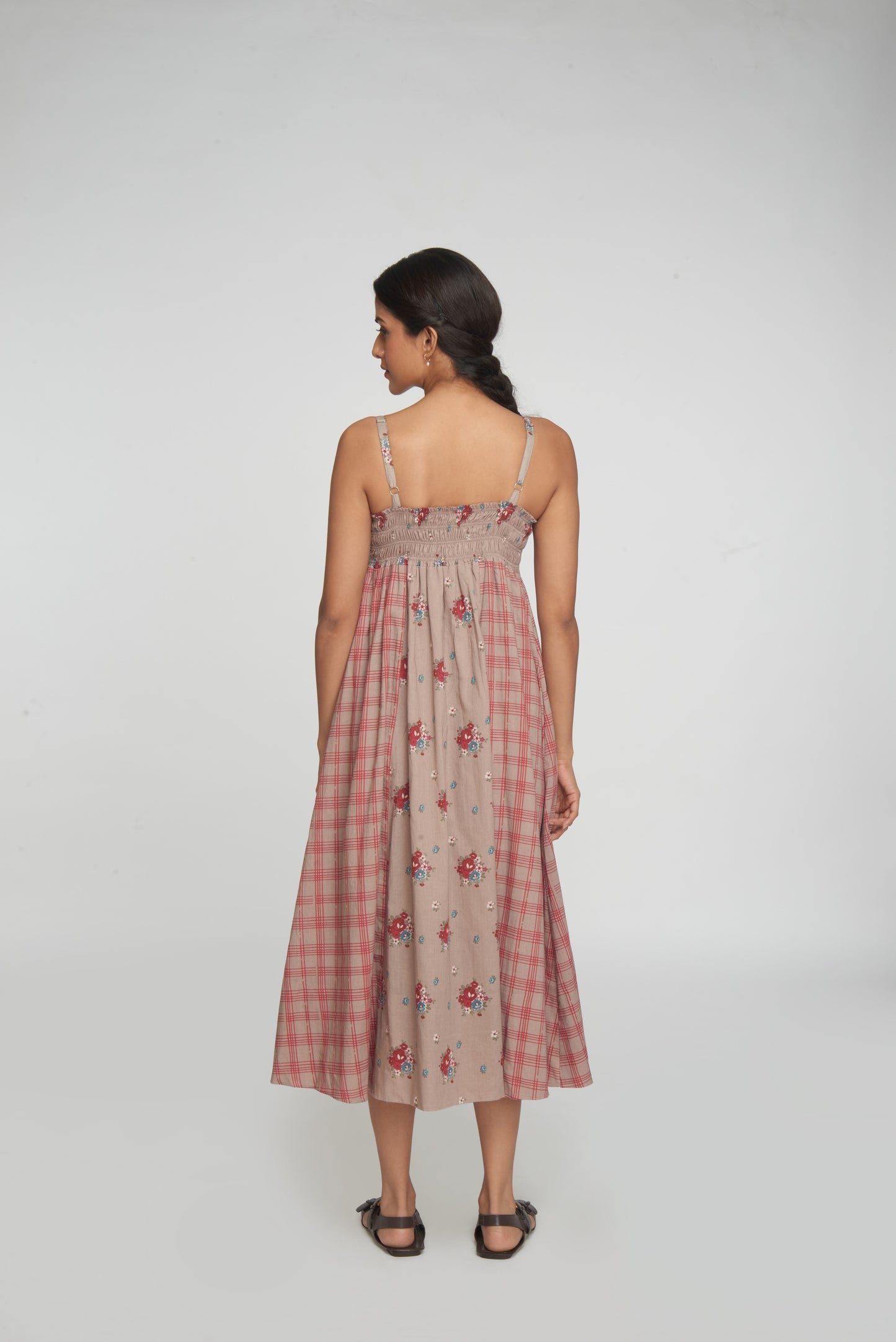 Checkmate Midi - Beige