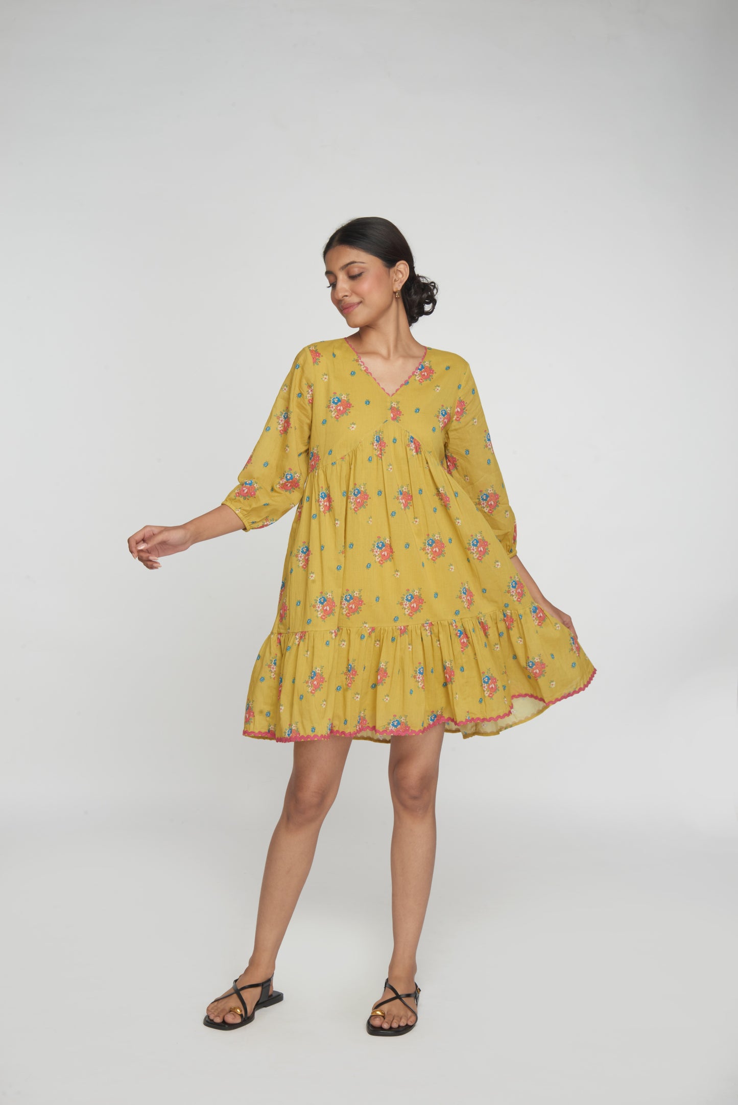 Wildflower Dress - Yellow