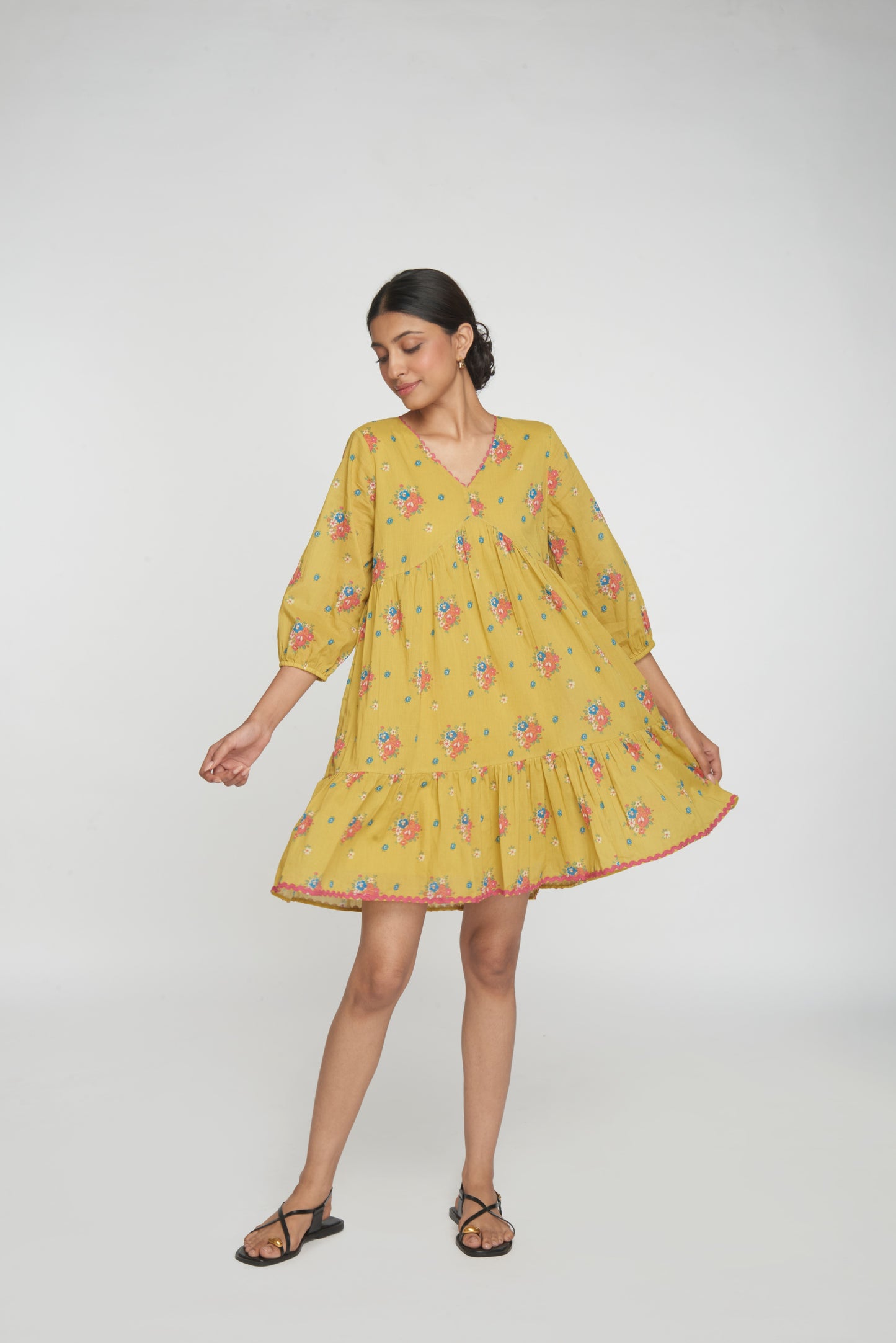 Wildflower Dress - Yellow