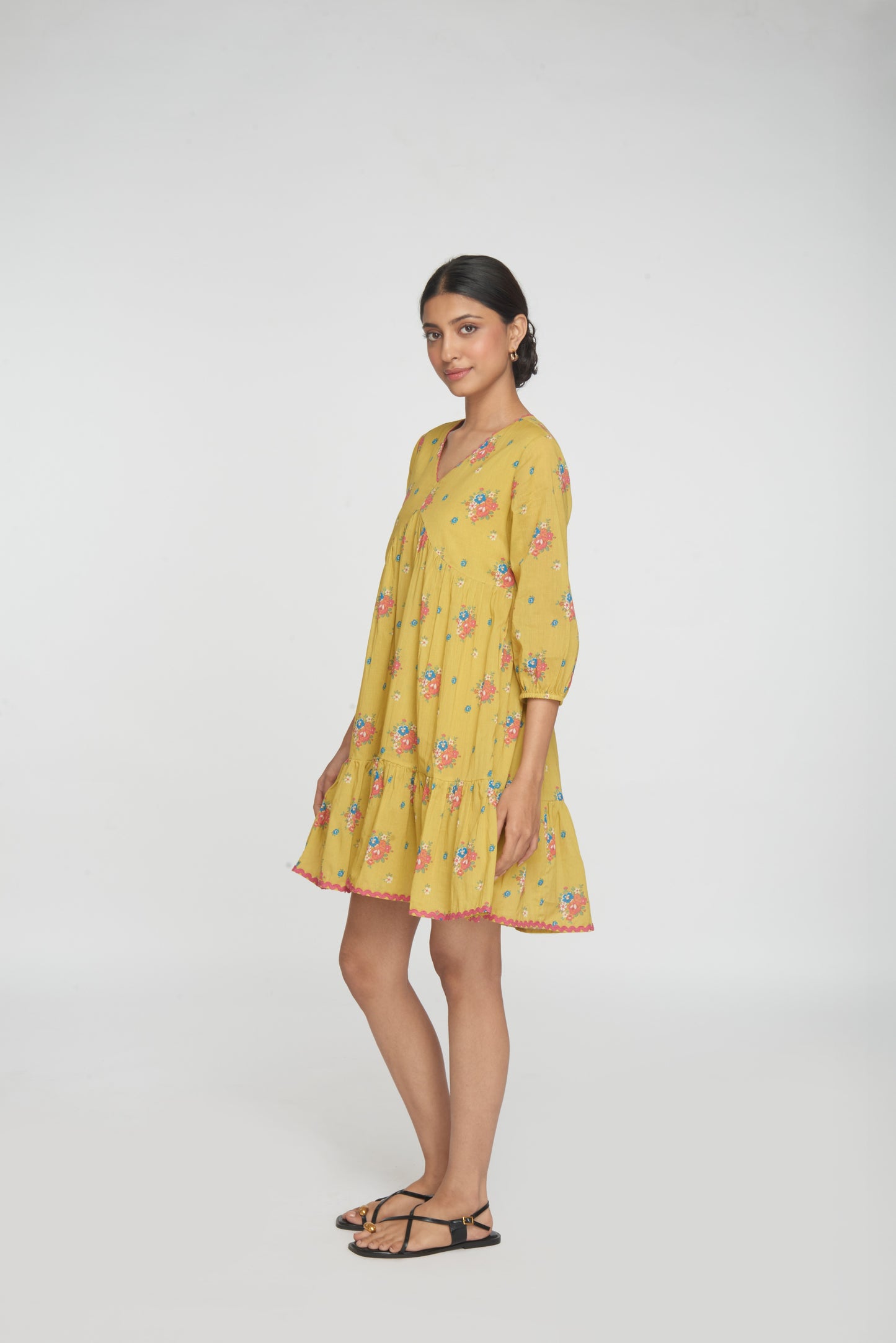 Wildflower Dress - Yellow