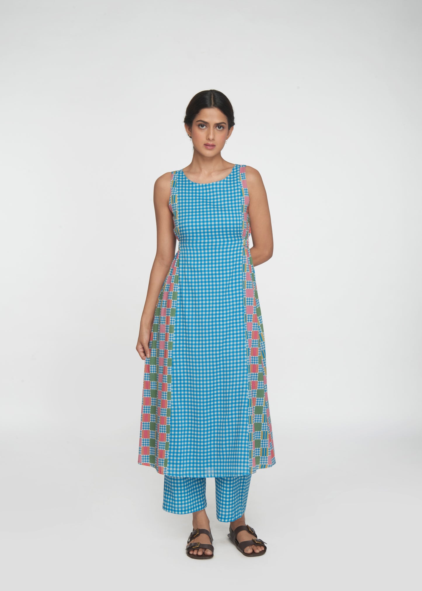 Kinara Tunic Set - Blue