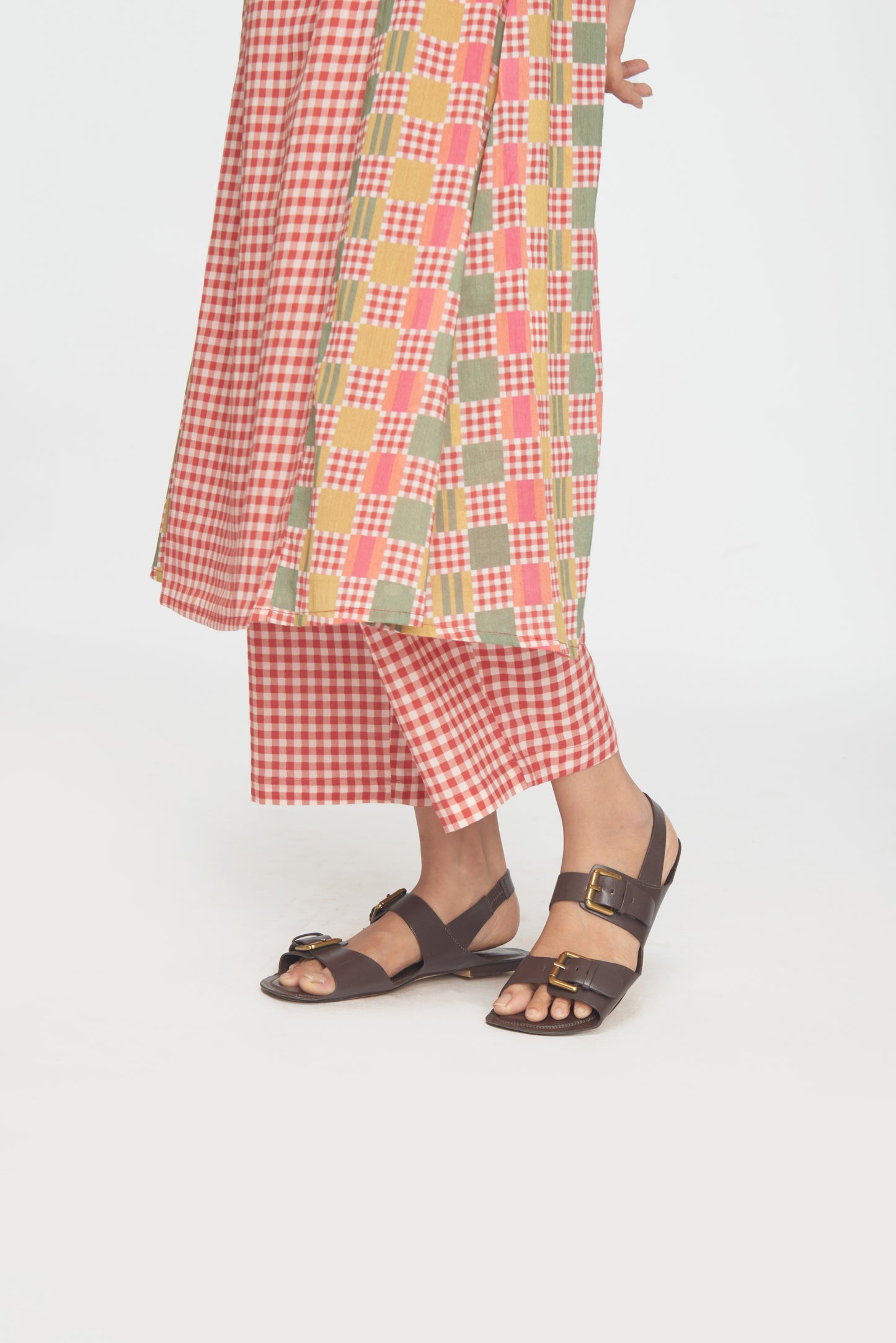 Kinara Tunic Set - Red