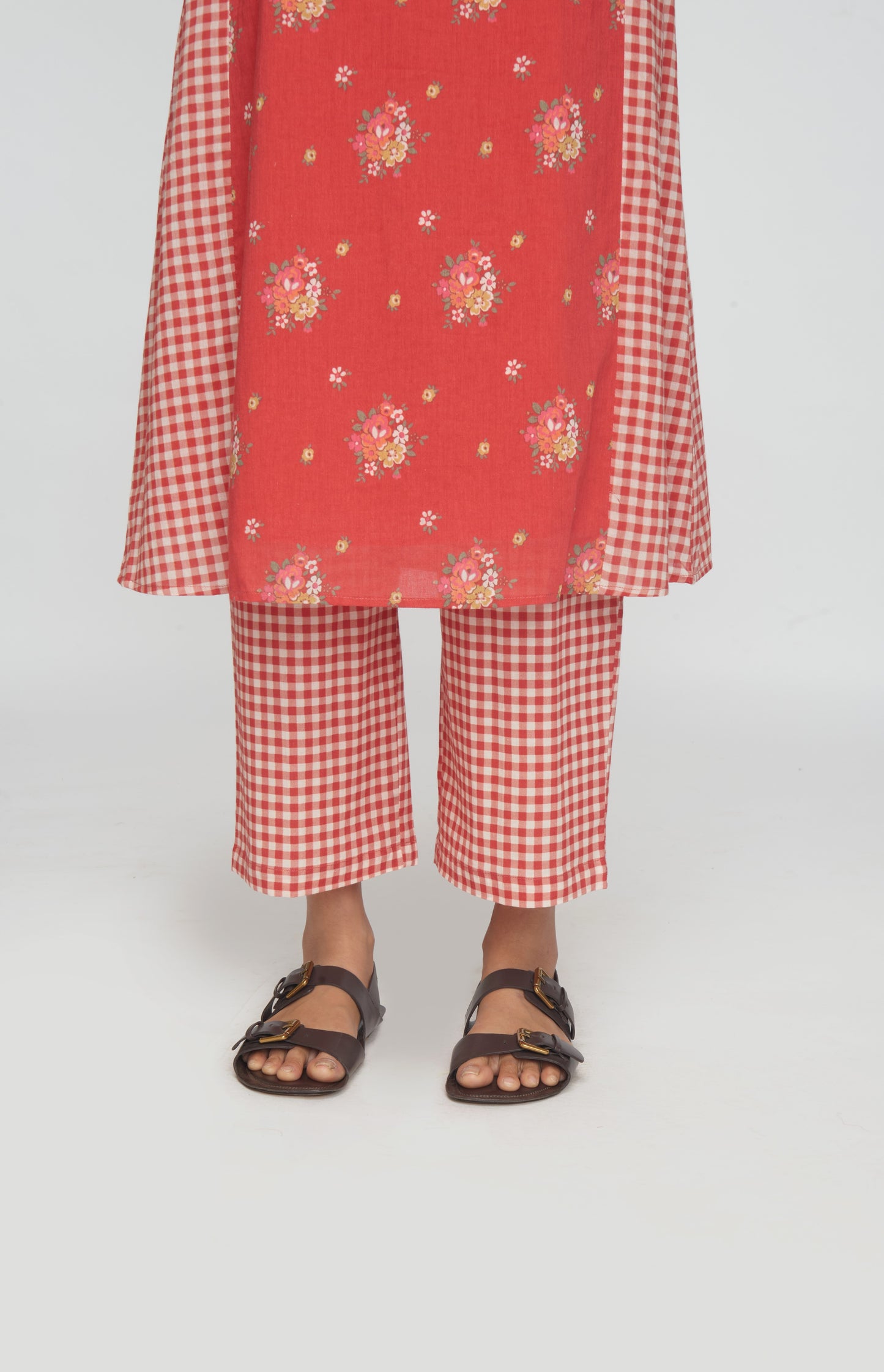Raahat Kurta Set - Red
