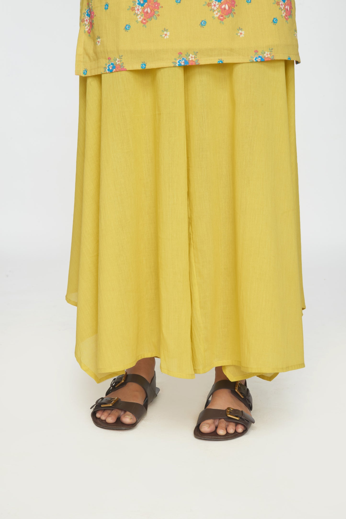 Saanj Kurta Set - Yellow
