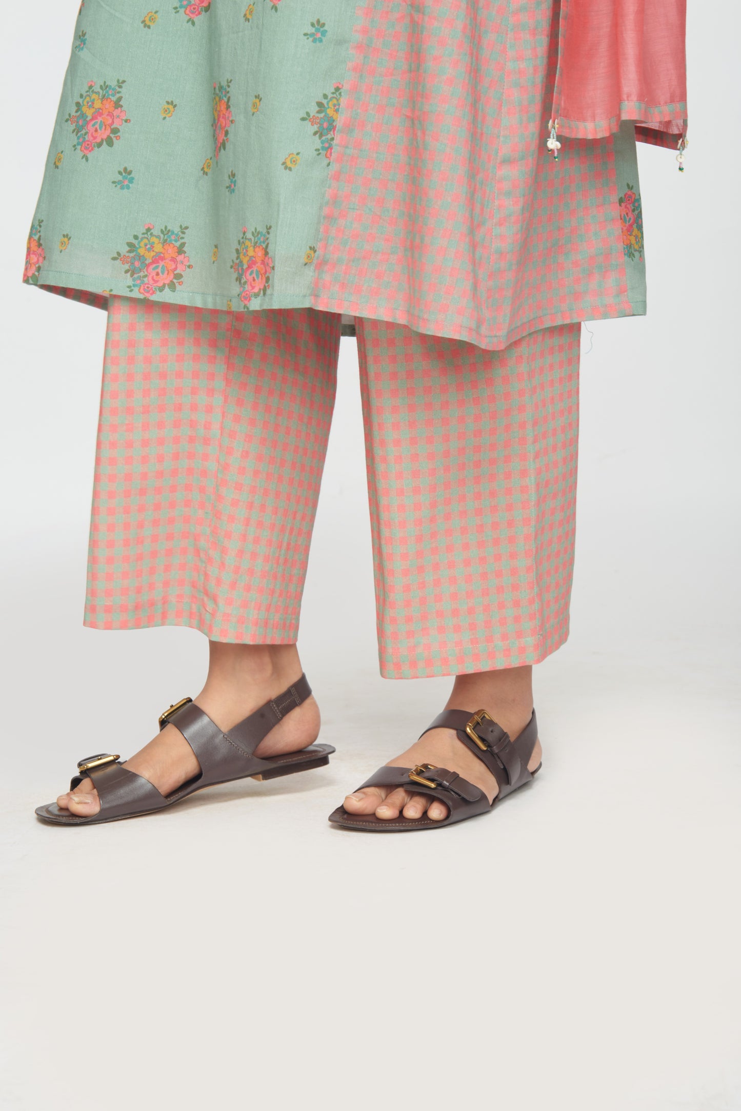 Raahat Kurta Set - Light Teal