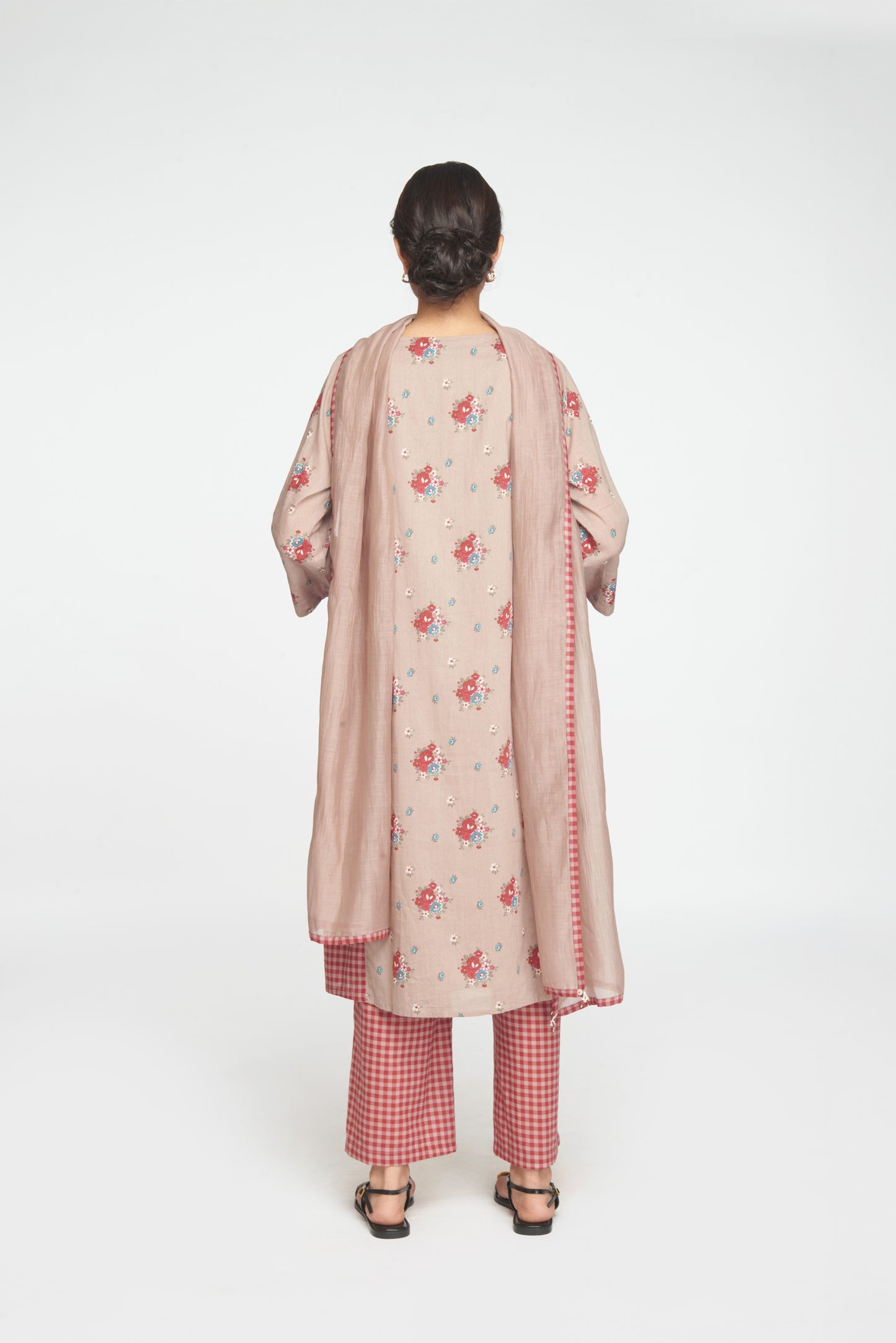 Raahat Kurta Set - Beige