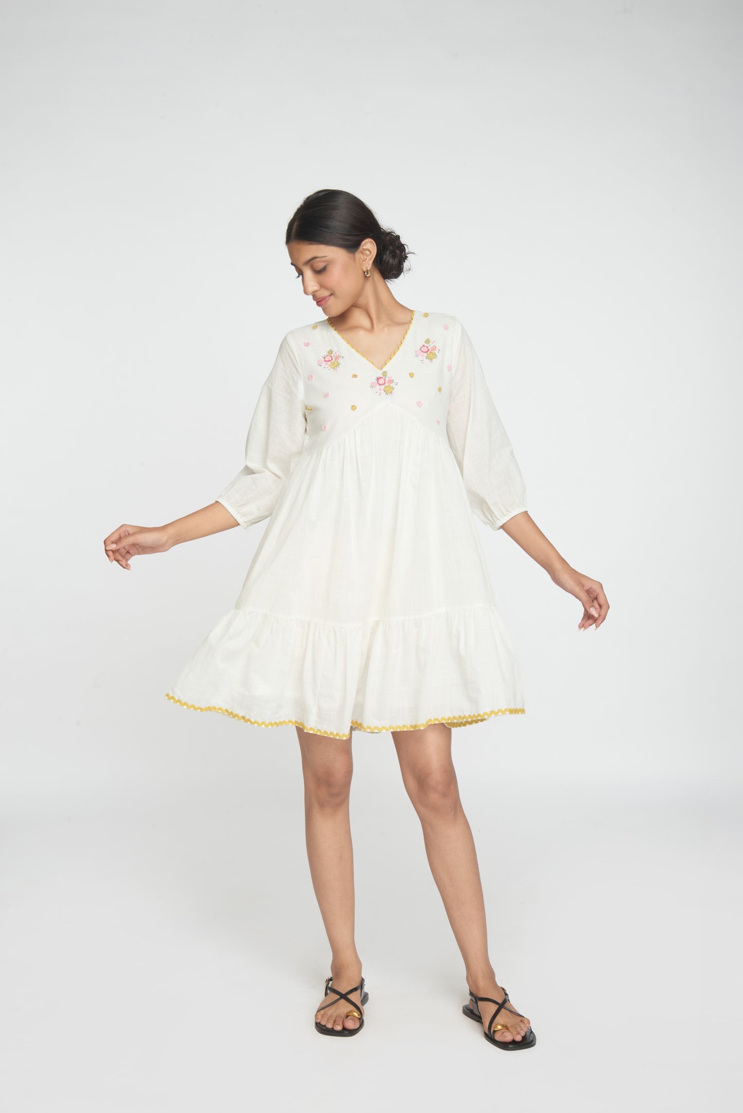Wildflower Dress - White