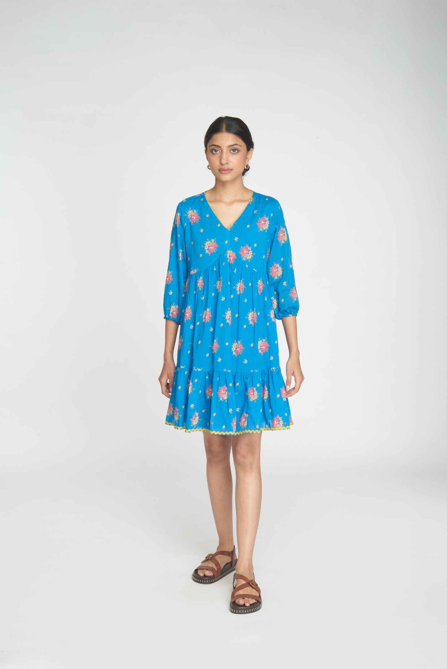 Wildflower Dress - Blue