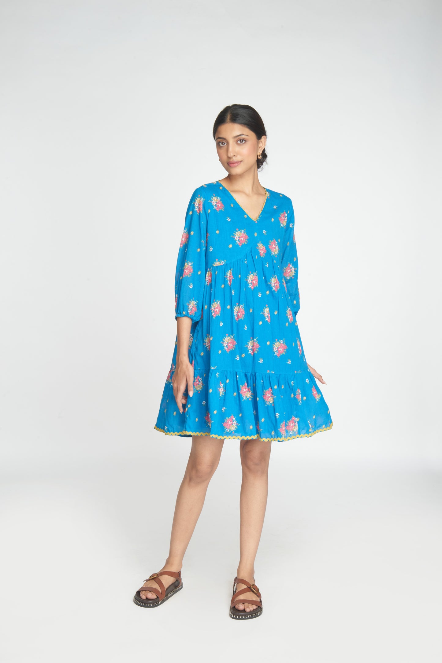 Wildflower Dress - Blue