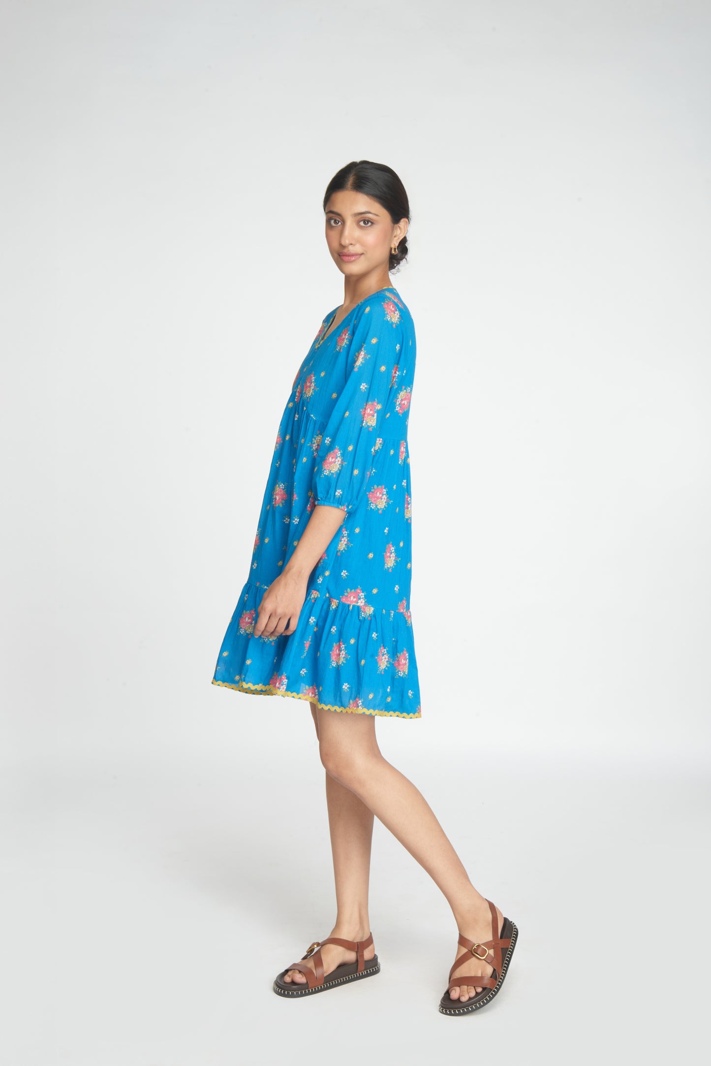 Wildflower Dress - Blue