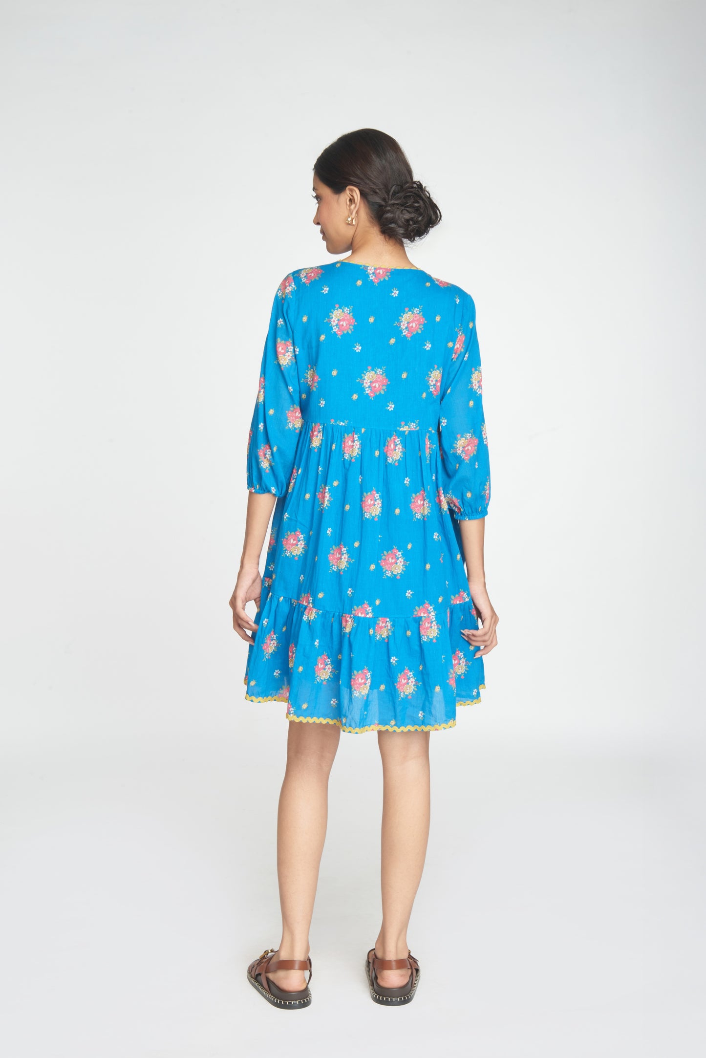 Wildflower Dress - Blue