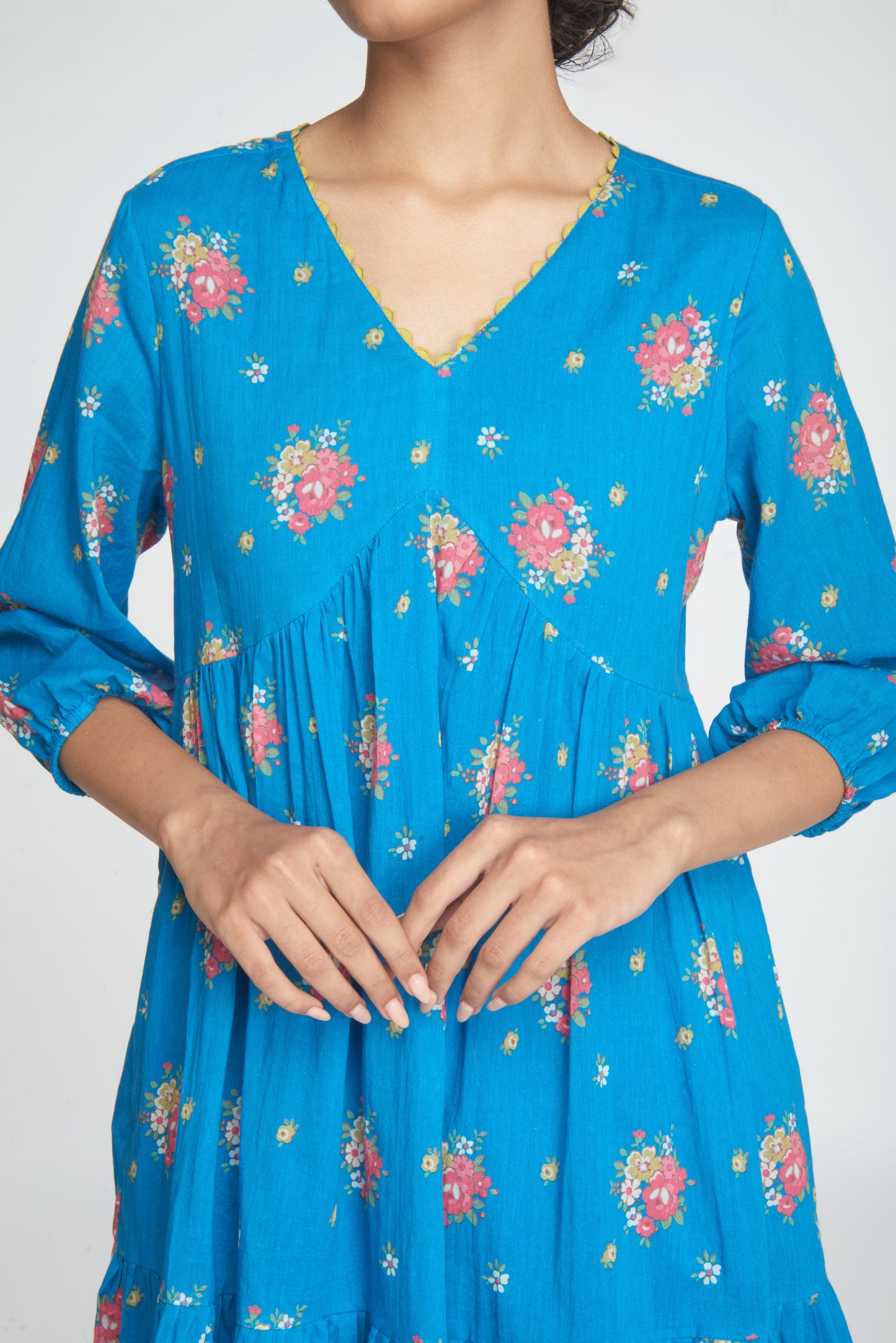 Wildflower Dress - Blue