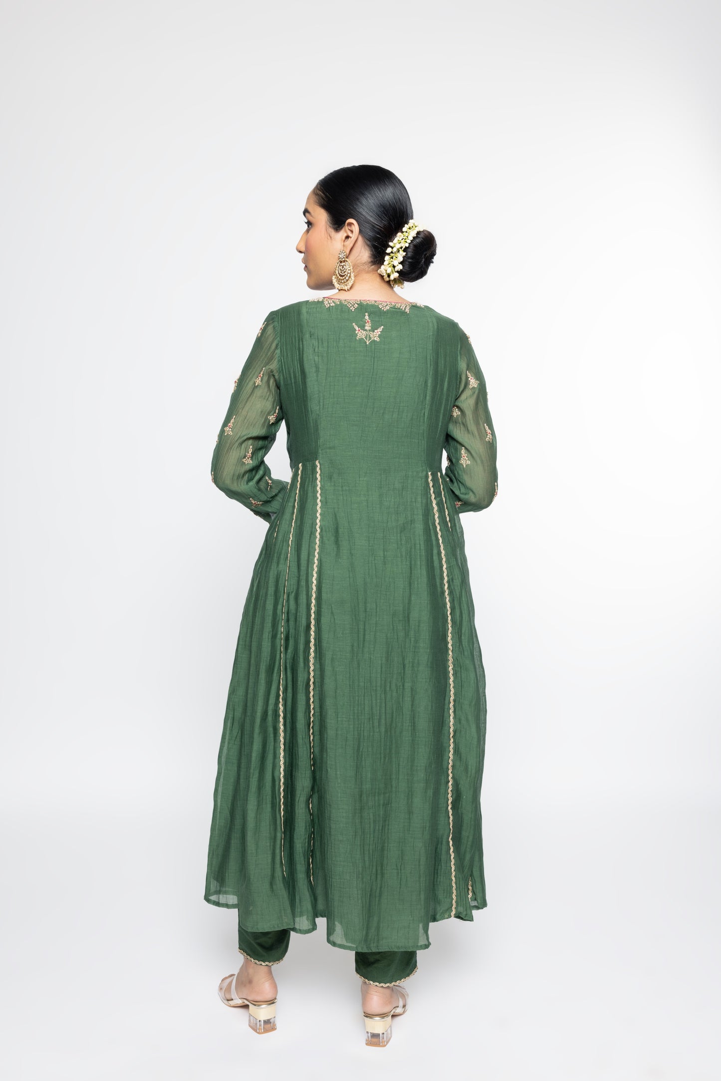 Diya Kurta set - Green