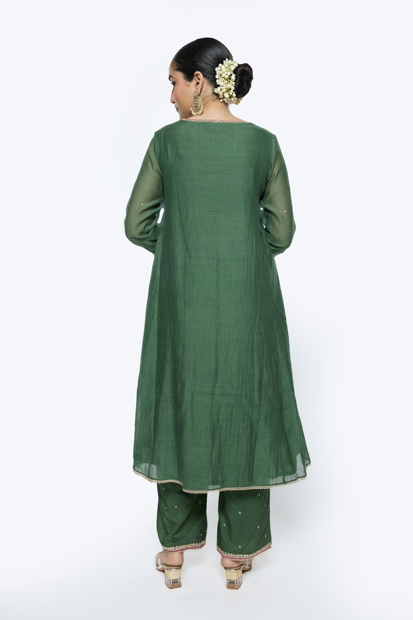 Tara Kurta Set - Green
