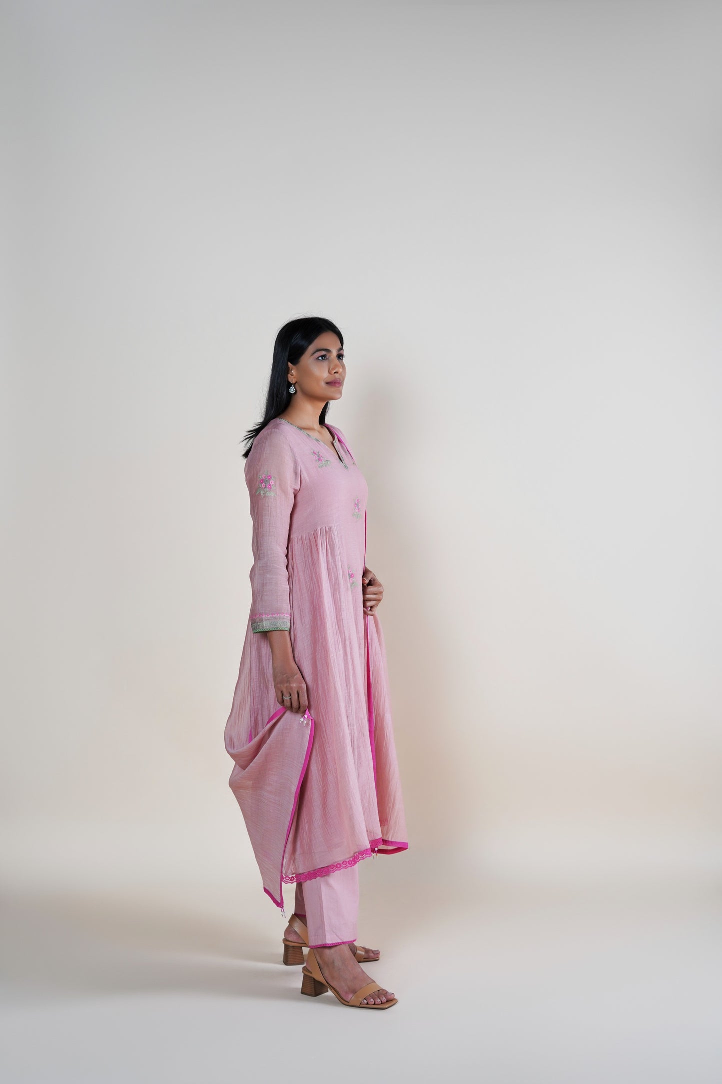 Naaz Kurta Set - Mauve