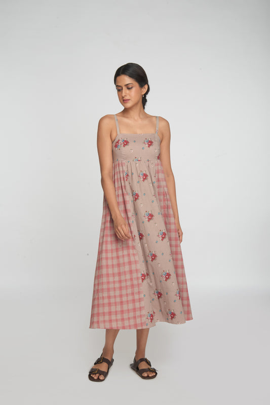 Checkmate Midi - Beige