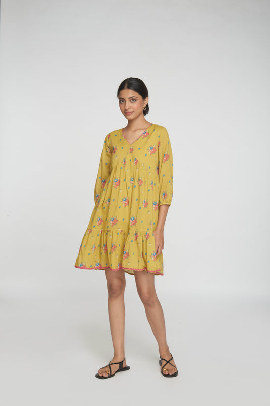 Wildflower Dress - Yellow