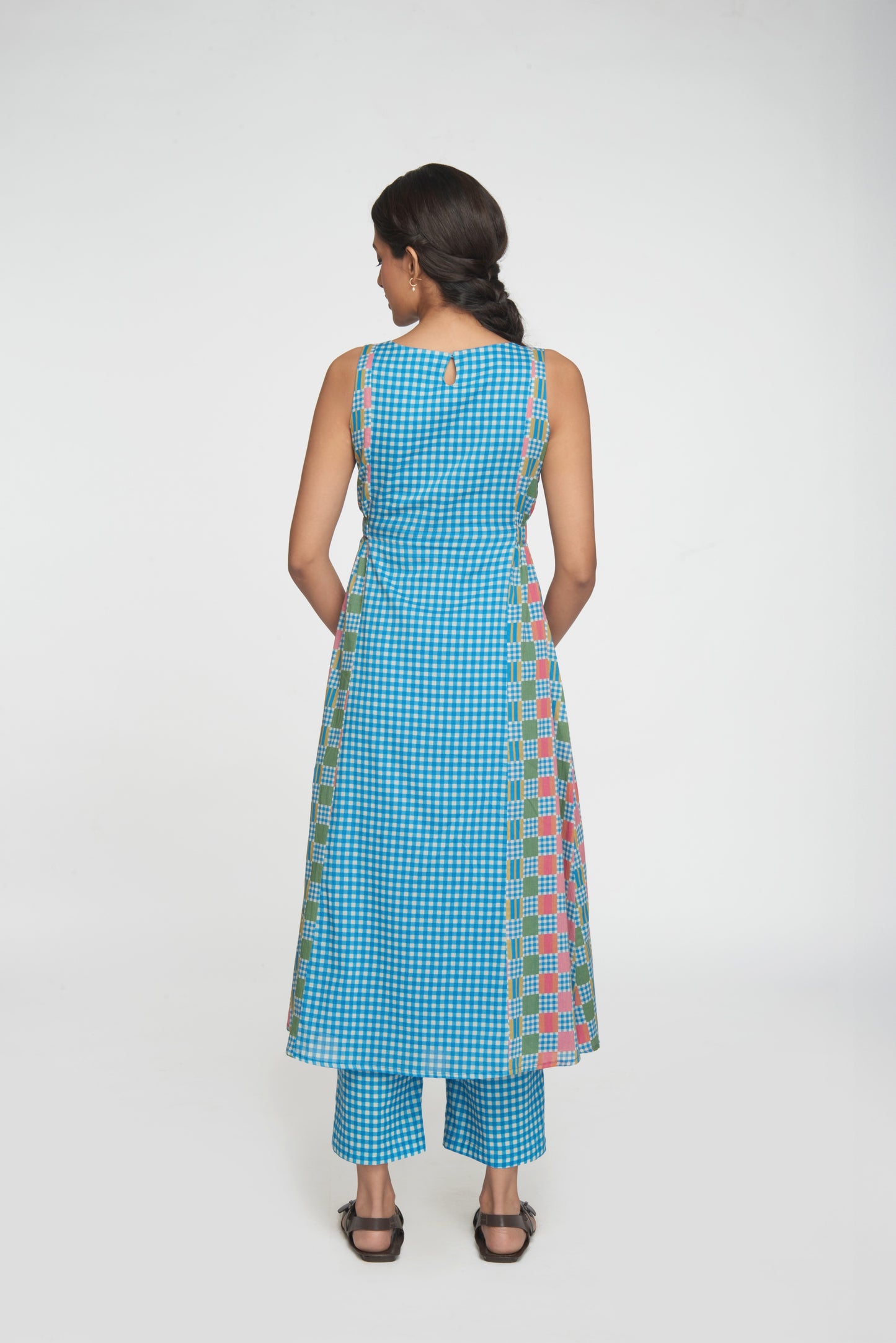 Kinara Tunic Set - Blue