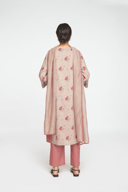 Raahat Kurta Set - Beige