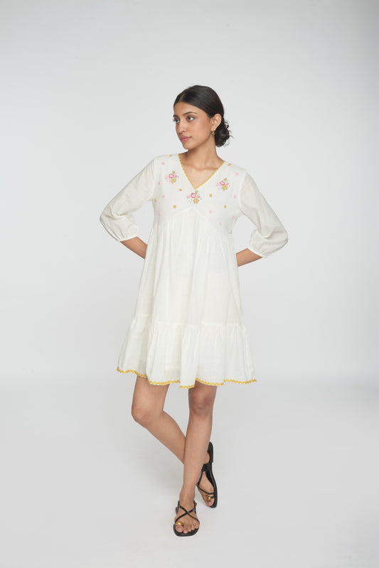 Wildflower Dress - White